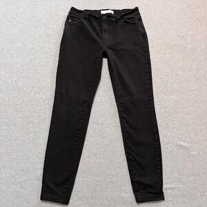 Kancan Jeans Womens 9 Black Skinny Estilo Dark Wash Stretch Denim